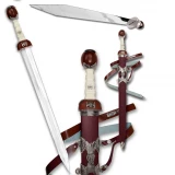 Burgundy Gladiator Sword