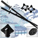 39" Black Ninja Warrior Sword