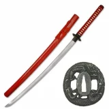 Full Tang Construction Special Classic Katana Sword - Red