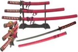 Japanese Bushido Tiger Samurai Katana Sword* Set Vs.dragon Nr