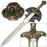 Conan Atlantean Hyborian Age Sword - Engraved w/ Plaque