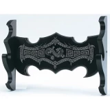 United Cutlery Sword Wall Mount Display, Black w/Oriental Graphics