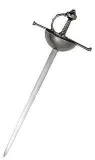 CAS Hanwei Spanish Cup-Hilt Mini Rapier Sword