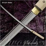 CAS Hanwei Hanwei - Folded Steel Blade in Shirasaya - with Bloodgroove