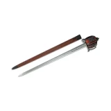 CAS Hanwei Basket-Hilt Broadsword Antiqued Sword