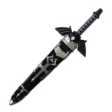 Fantasy Master Black Sword - 7.25" Blade