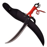 Fantasy Master Short Sword Red Cord Wrapped Handle