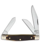 Queen Cutlery Work Horse Small Stockman Traditional Pocket Knife 3.25" Delrin