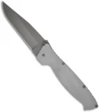 EnTrek Counter Strike Clip Point Folding Knife (4.675" Matte Plain)