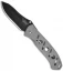 Camillus Wide Blade Frame Lock Knife Aluminum (3.5" Black)
