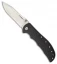 MARSER Stadter Str-7 Liner Lock Knife Black Nylon (3" Satin 8Cr14MoV)