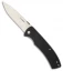 MARSER Jager Jag-9 Liner Lock Knife Black G-10 (3.625" Satin)