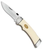 Katz Knives Cheetah Lock Back Knife White Micarta (3.75" Satin) K-900DP/WM