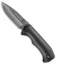 Kilimanjaro Victus Folding Knife Black Rubber (3.5" Gray) 910048