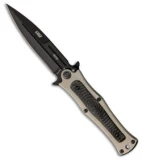 HTM Darrel Ralph Madd Maxx 4 Frame Lock Knife  (4" Black)