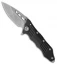 Guardian Tactical Helix Nano Flipper Knife Black Aluminum (3.25" Stonewash)