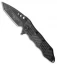 Guardian Tactical Helix Tanto Nano Flipper Knife Carbon Fiber (3.25" Dark SW)