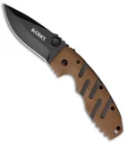 CRKT Ryan Seven Liner Lock Knife Tan (3.5" Black) 6803DZ