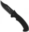 Emerson CQC-13BT Bowie Folding Knife (3.85" Black Plain)