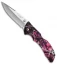 Buck Bantam BLW Lockback Knife Pink Muddy Girl Camo (3.125" Satin) 0285CMS31