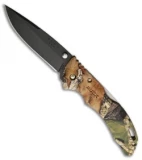 Buck BHW Bantam Mossy Oak Lockback Knife (3.625" Black)