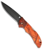 Buck BHW Bantam Orange Camo Lockback Knife (3.625" Black)