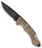 Buck Nano Bantam RealTree Camo Folding Knife (1.875" Black)