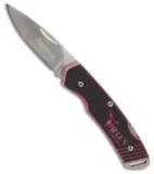 Browning Hell's Belles Lockback Knife Black/Pink G-10 (2.375" Satin)