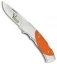 Browning Hell's Canyon Lock Back Knife 3" Blaze Orange 322624