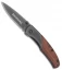 Browning Jack Rabbit Liner Lock Knife Brown (2.75" Gray) BR277