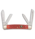 Browning Congress Traditional Pockt Knife 1.5" Red Pick Bone