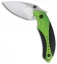 Browning Minnow Manual Folding  Knife Green (1.875" Satin) 3220061