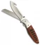 Browning Hunt 'n Gut Manual Folding Knife Blades Wood (3.5" Stonewash)