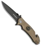Boker Magnum Special Forces Liner Lock Knife OD Green (3.25" Black) BOM01SC154