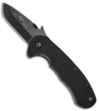 Emerson CQC-14 BT Snubby Liner Lock Knife Black G-10 (2.75" Black)