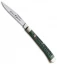 Boker Slim Line Trapper Pocket Knife Green Bone (4" Satin) 110735