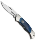 Boker Boyscout Folding Knife Blue Honeycomb (2.25" Satin) 112603
