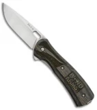 Buck Bond Arms Liner Lock Knife Black Ash (3.125" Satin) BD3209