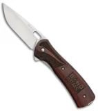 Buck Bond Arms Liner Lock Knife Rosewood (3.125" Satin) BD3202