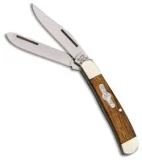 Bear & Son Kodiak Little Trapper Desert Ironwood Pocket Knife (2.25" Satin)