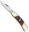 Bear & Son Lockback Knife Red Stag Bone (2.25" Satin) CRSB26