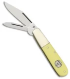 Bear & Son  Barlow Traditional Knife Yellow Delrin (2.625" Satin) C3281