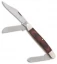 Bear & Son Large Stockman Knife Rosewood (2.875" Satin) 247R