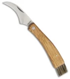 Baladeo Mushroom Slip Joint Knife Zebra Wood (2.75" Satin)