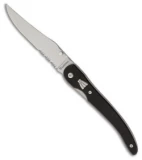 Baladeo Variation Laguiole Liner Lock Knife Black G-10 (3.75" Bead Blast)