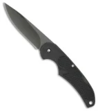ABKT Small Lock Back Folding Knife Black Aluminum (2.5" Black)