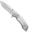 Olamic Cutlery Wayfarer Flipper Knife White C-Tek (4" Satin) W957