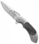 Olamic Cutlery Wayfarer Compact Flipper Knife Marbled CF/Ti (3.5" BB) WC272