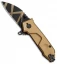 Extrema Ratio Desert Warfare MF0 Liner Lock Knife (2.75" Black) *Collection*