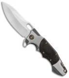 Andre de Villiers Custom Hummer Flipper Knife LSCF (4.25" Satin) AdV